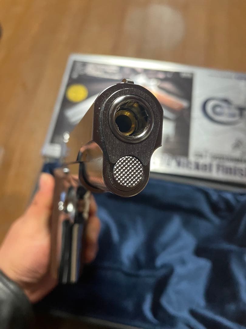 東京マルイ　コルト ガバメント シリーズ'70 ニッケルフィニッシュ