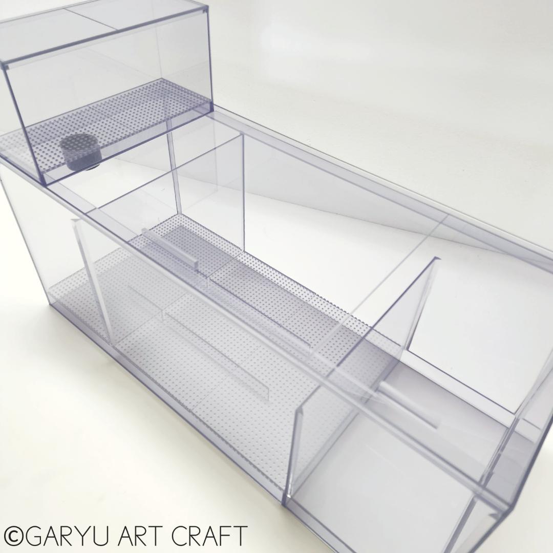 ❆新春SALE❆3層式濾過槽□750×300×300h□オーバーフロー水槽用□