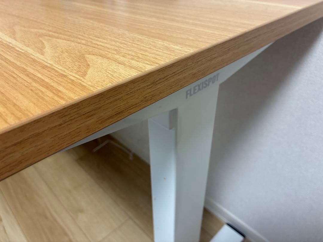 FLEXISPOT 電動式昇降デスク 木目調