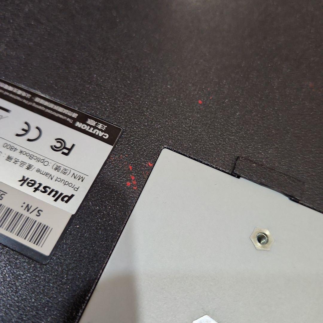 ① Plustek OpticBook 4800 スキャナー 自炊 ジャンク