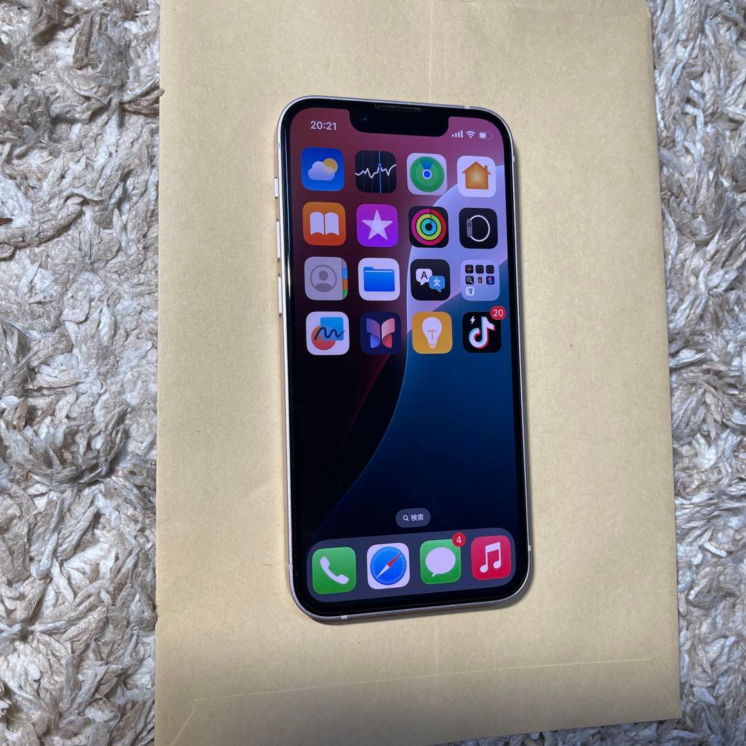 Apple iPhone 13 mini 128GB ピンクバッテリー100％