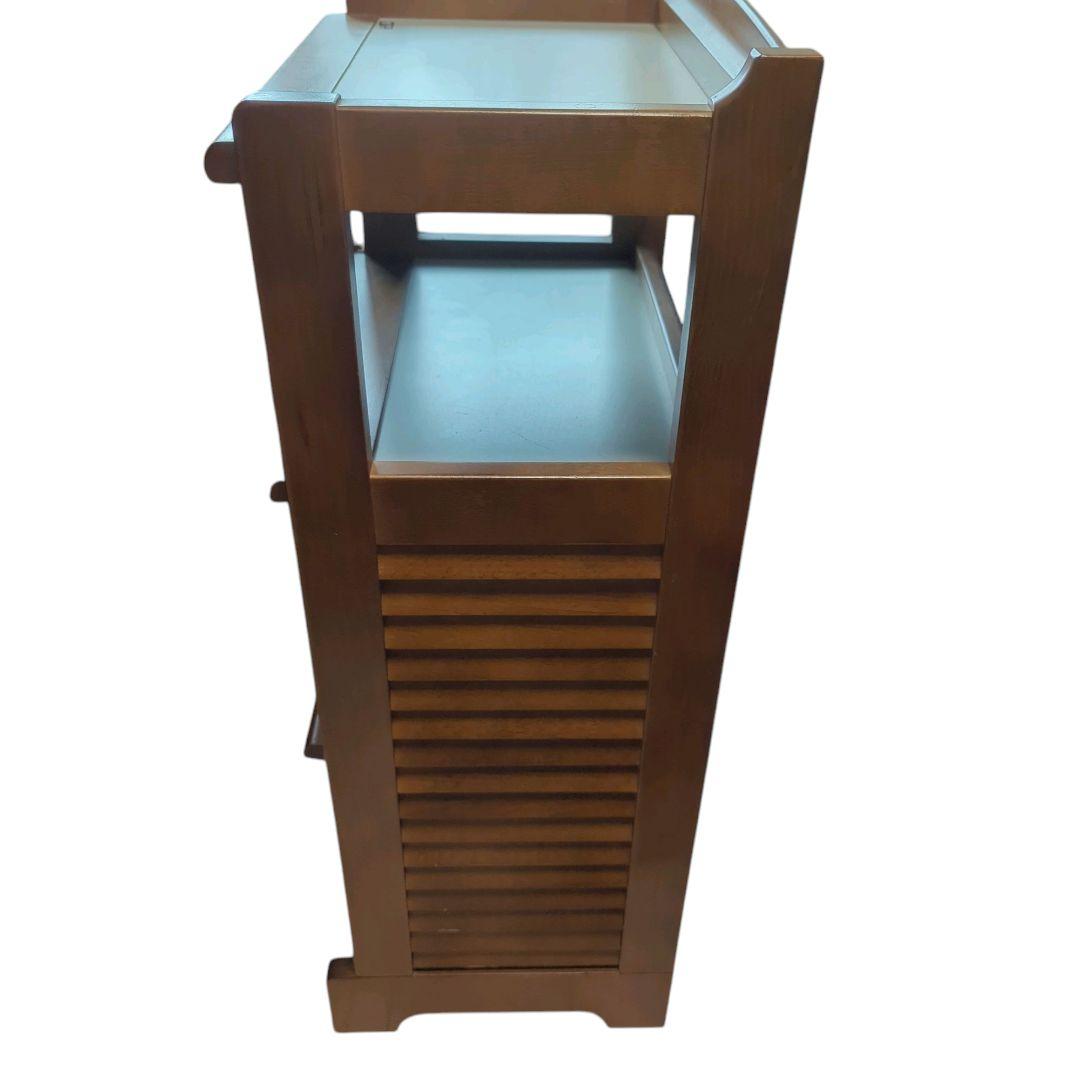 【希少品】karimoku オールドカリモク 昭和レトロ 電話台 チェスト