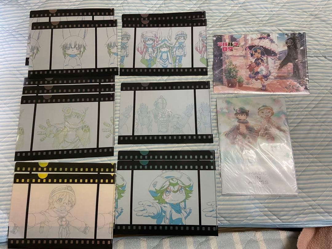 メイドインアビス　劇場版総集編&深き魂の黎明　クリアファイルまとめ売り