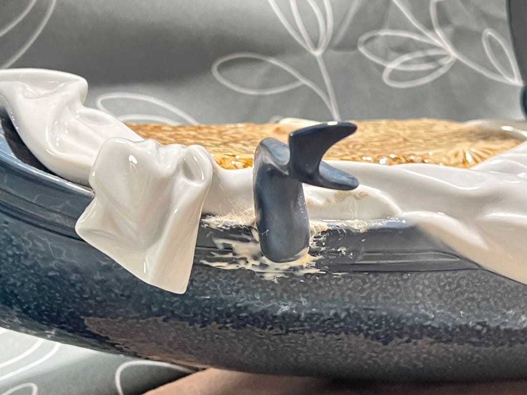 リヤドロ ゴンドラの恋人たち 台付 フィギュリン スペイン製 人形 置物