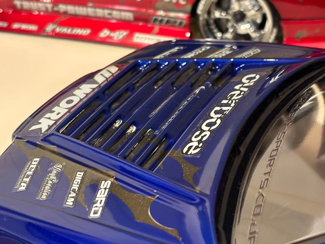 ラジコンボディ パンドラRC BNスポーツ トヨタ クレスタ 塗装済未走行