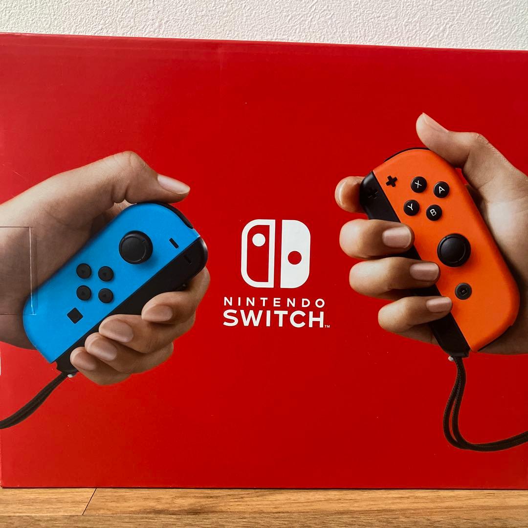 新品未使用⭐︎Nintendo Switch 本体 赤/青 ジョイコン付き