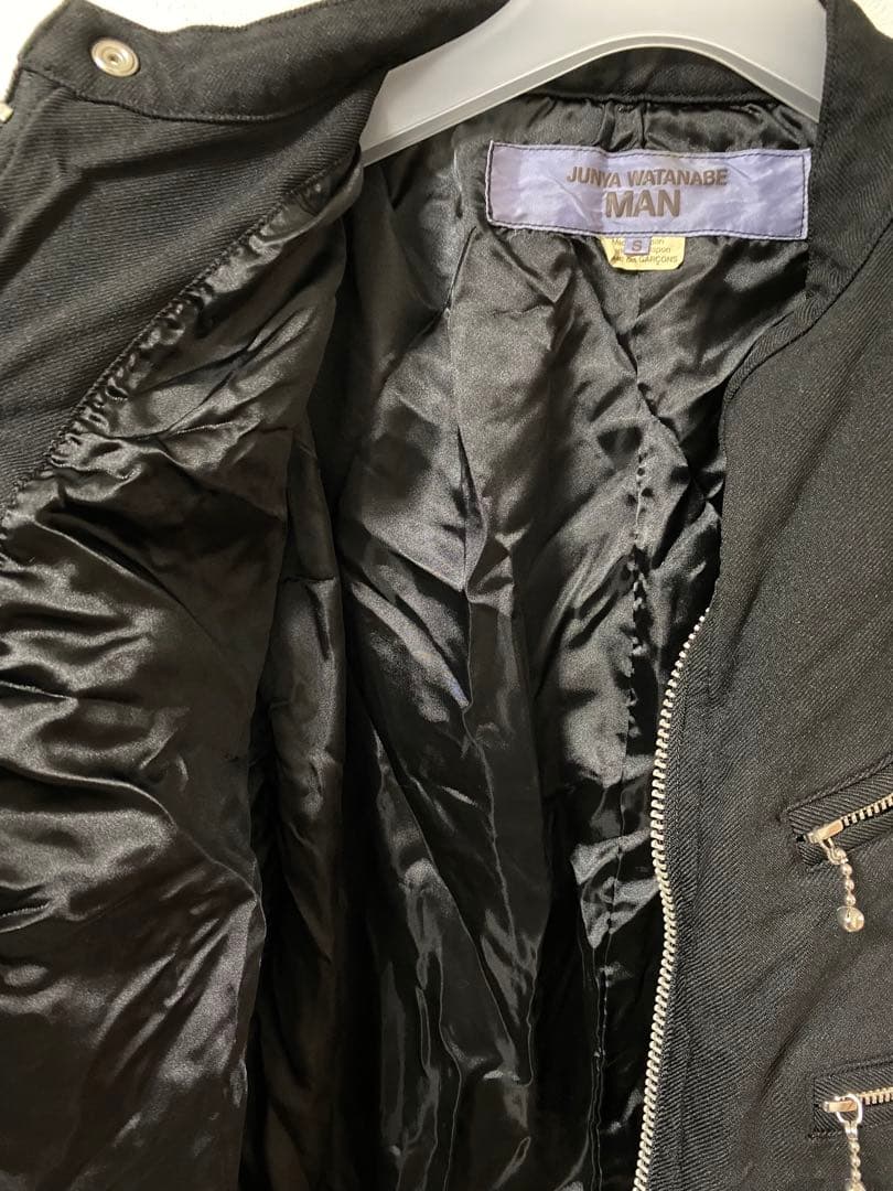 か*ん様 JUNYA WATANABE MAN ポリエステル ライダース S