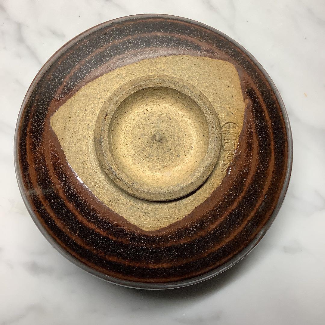 ヤマヒロ　越中瀬戸焼　庄楽窯造　茶碗　共箱