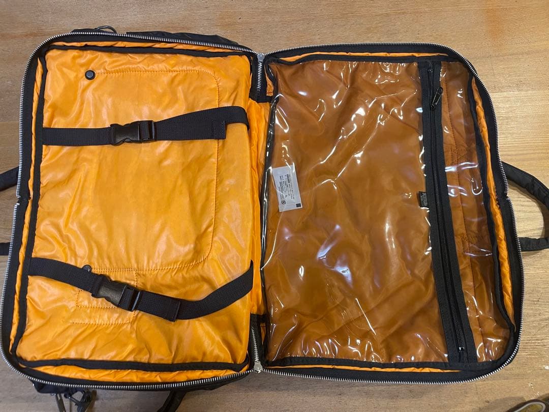 PORTER ブラック ビジネスバッグ　ブリーフ　2層