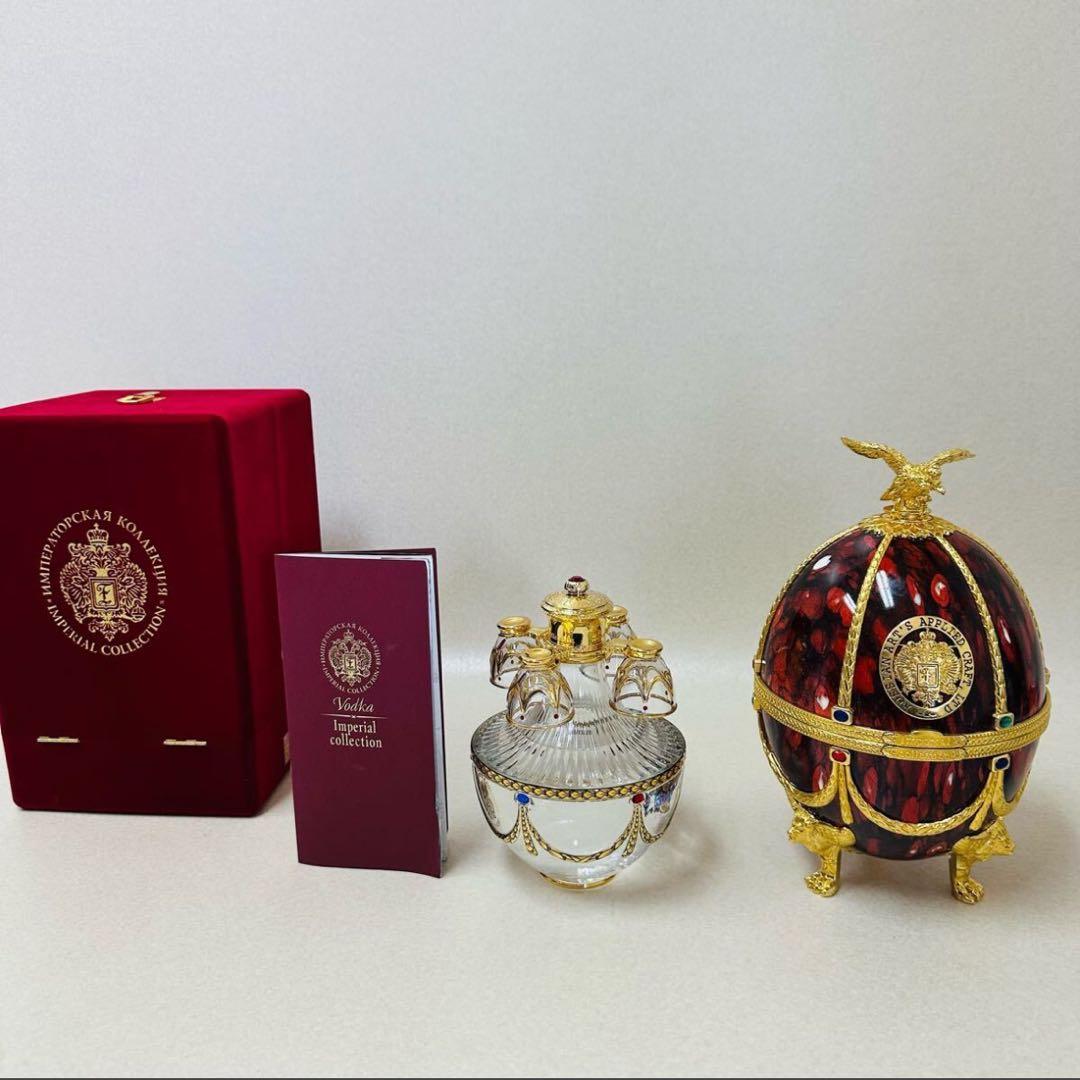 未開封品ラドガ インペリアル コレクション ウォッカ ルビー イースター エッグ