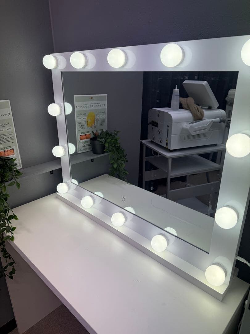 LEDライト付き化粧鏡 大型　直接取引　福井県