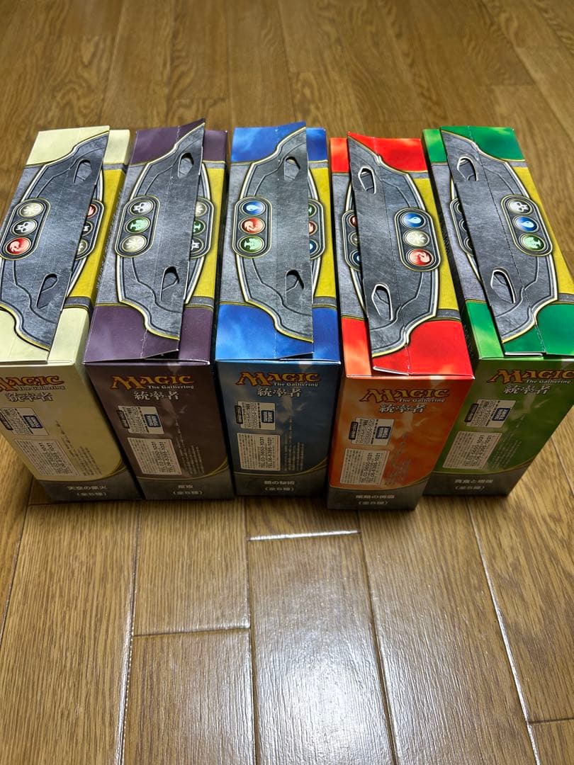 MTG 統率者デッキ　2011年版5種セット(日本語)