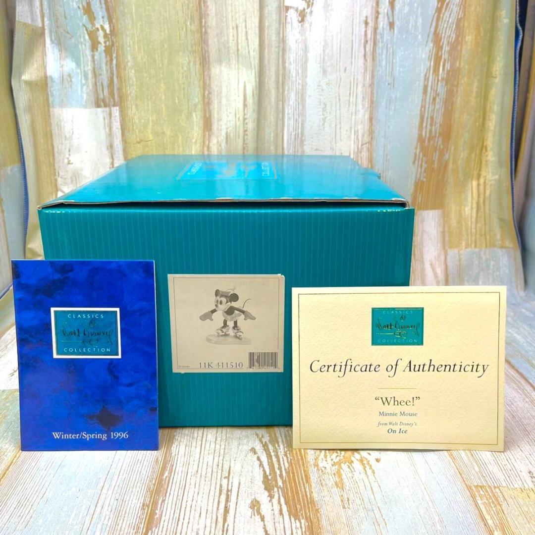 定価25000円★WDCC ミニーマウス アイススケート フィギュア