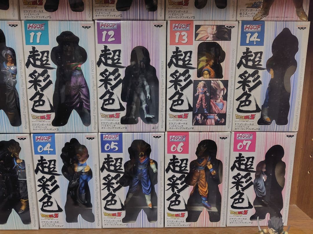ドラゴンボールZ 超彩色 ハイスペックカラーリング フィギュア32体おまけ6体