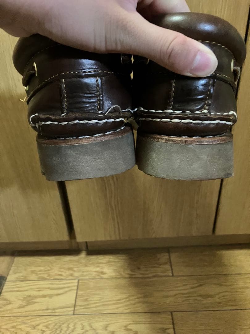 Timberland 3eye モカシン　ブラウン 25cm UK7.5