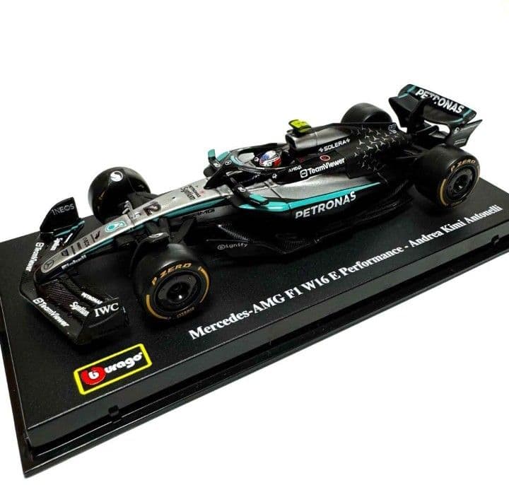 新品ブラーゴ メルセデス-AMG W16#12アントネッリ#63ラッセル セット