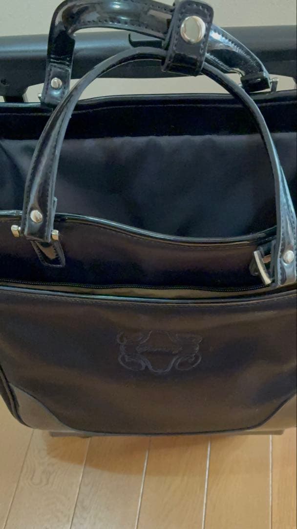 SWANY キャリーバッグ ショッピングカート ウォーキングバッグ 黒