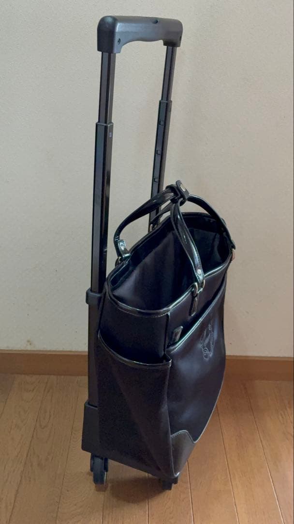 SWANY キャリーバッグ ショッピングカート ウォーキングバッグ 黒