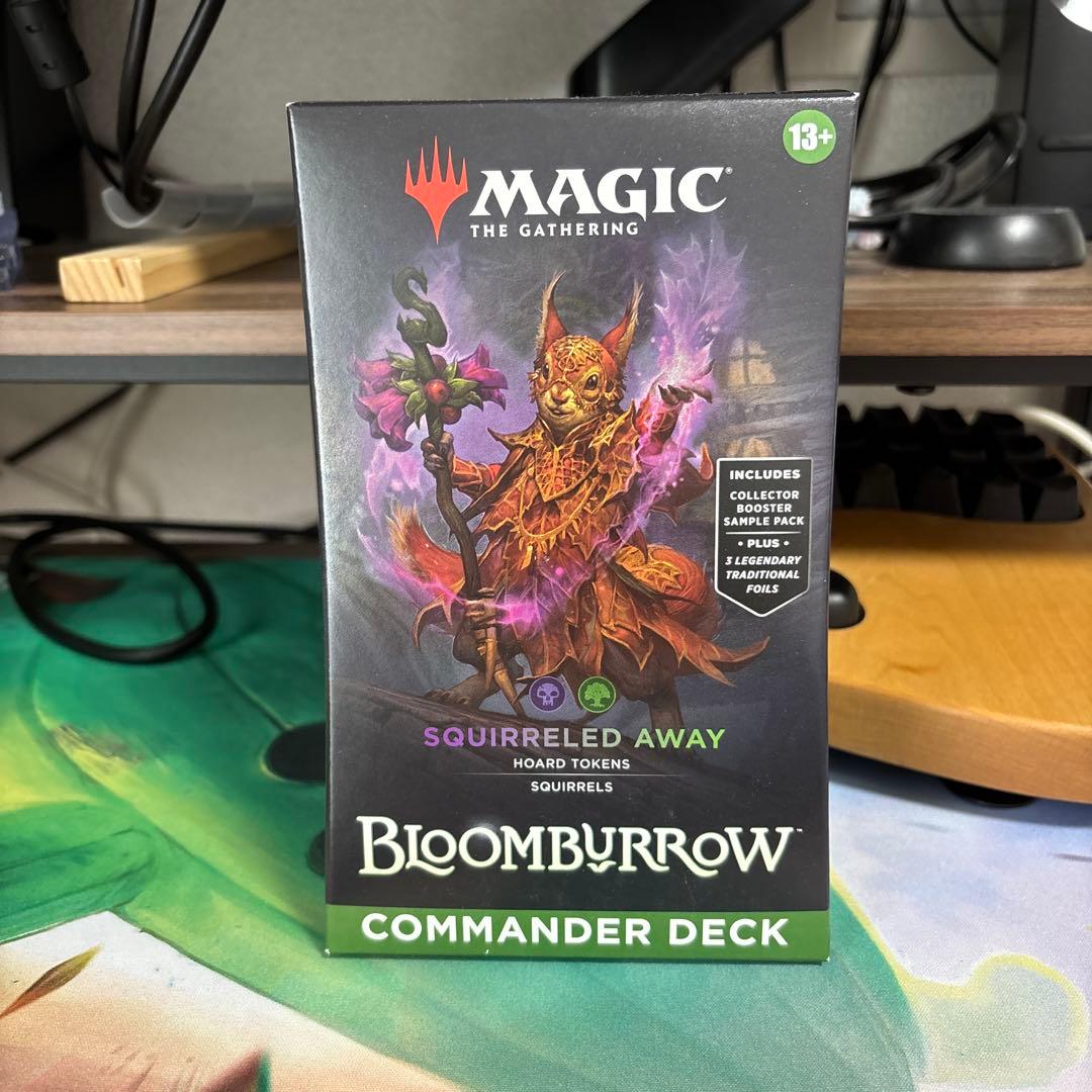 リスの悪ふざけ/Squirreled Away 統率者　未開封　英語版