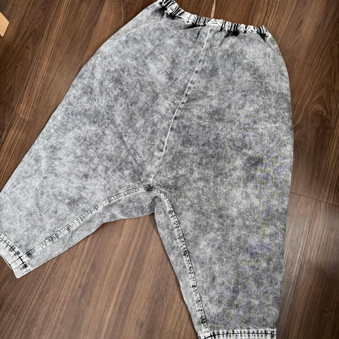 20SS BLACK COMME des GARCONS デニムサルエルパンツ