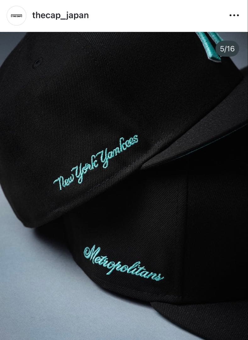 THE CAP 別注　ザキャップ　ヤンキース　ニューエラ 59FIFTY メッツ