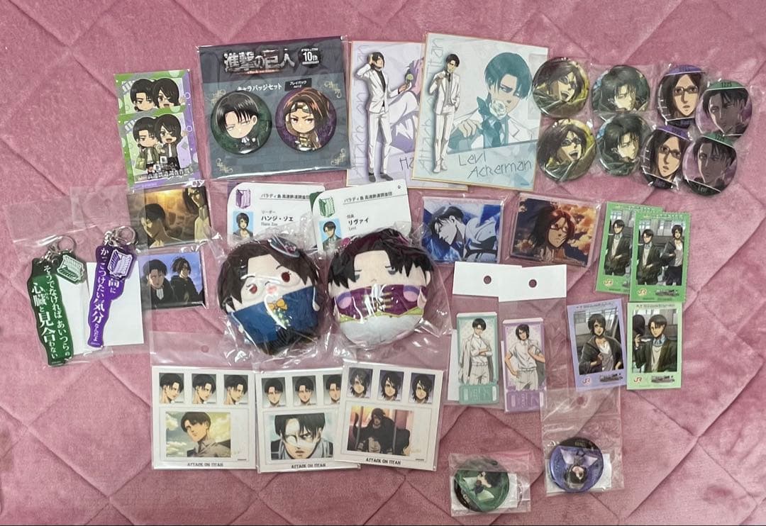 進撃の巨人 リヴァイ ハンジ まとめ売り