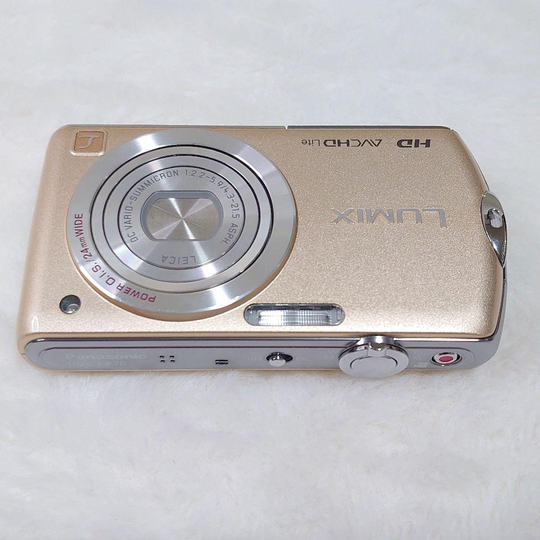 ✨美品✨Panasonic LUMIX DMC-FX70 ゴールド 稼働 箱付き