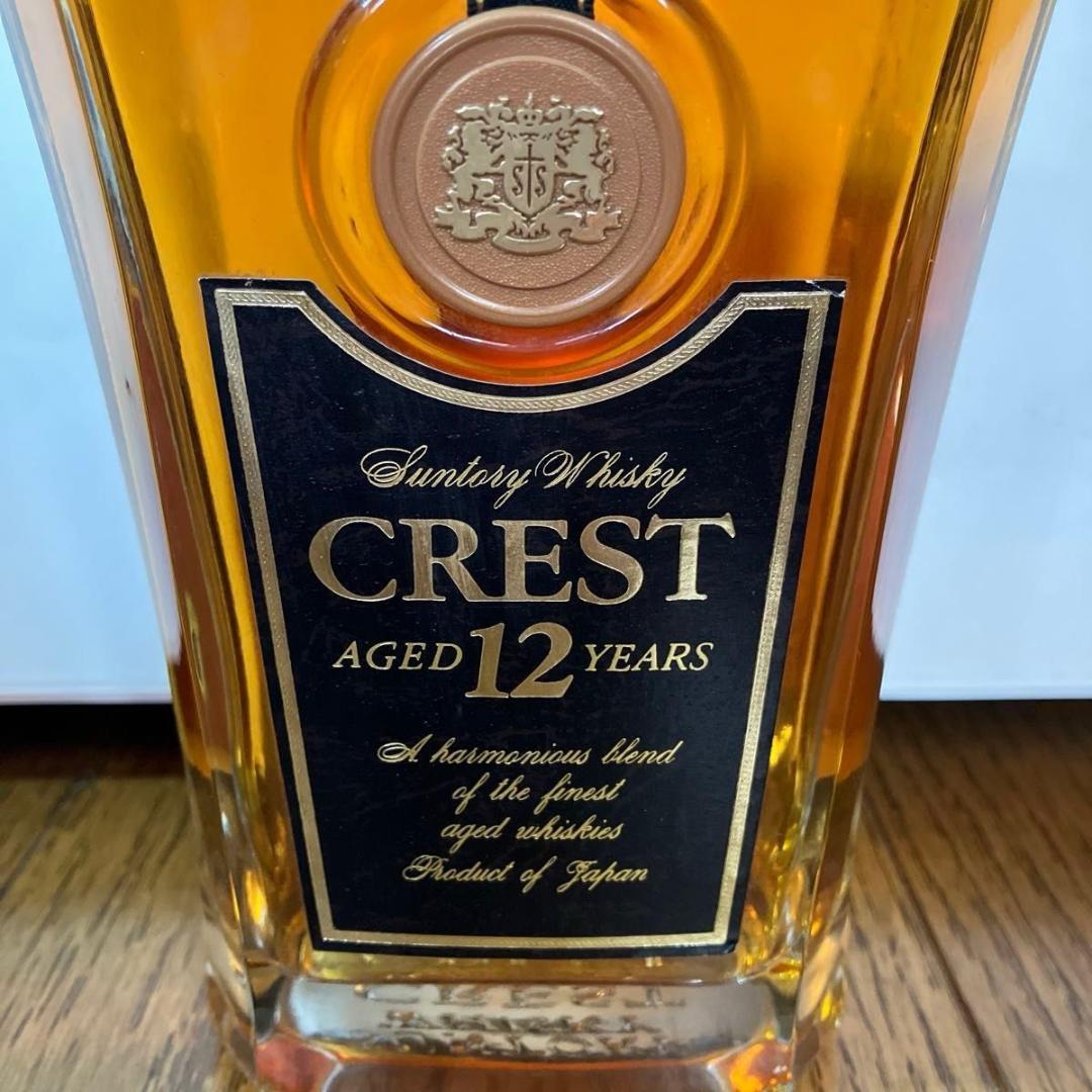 【新品・美品】サントリー クレスト12年 700ml ３本セット