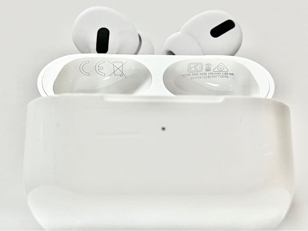 【純正】Apple・AirPods pro 本体のみ　充電ケース 付属品セット