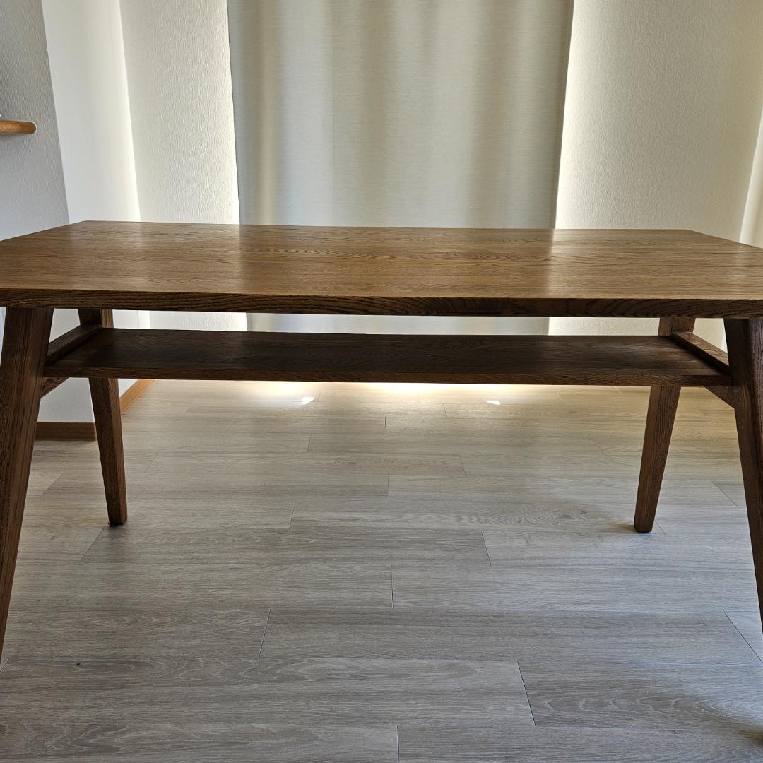 unico Addy 木製 ダイニングテーブル　W1350