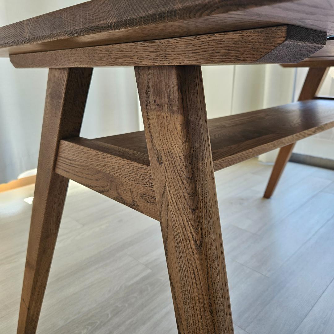 unico Addy 木製 ダイニングテーブル　W1350