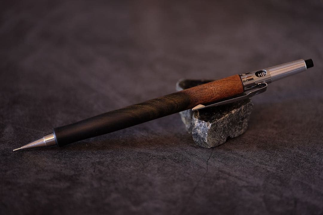 高村杢工房 製図用シャープペンシル　PG5木軸カスタム0090 黒檀