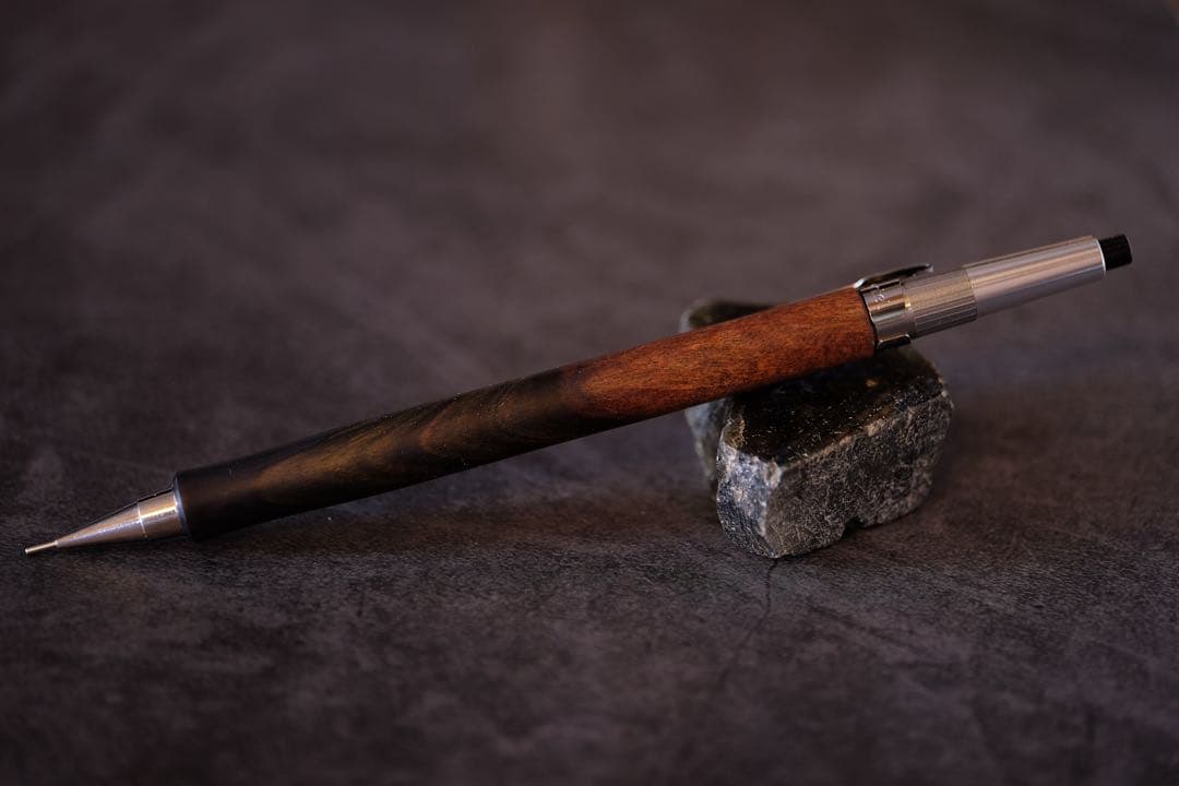 高村杢工房 製図用シャープペンシル　PG5木軸カスタム0090 黒檀