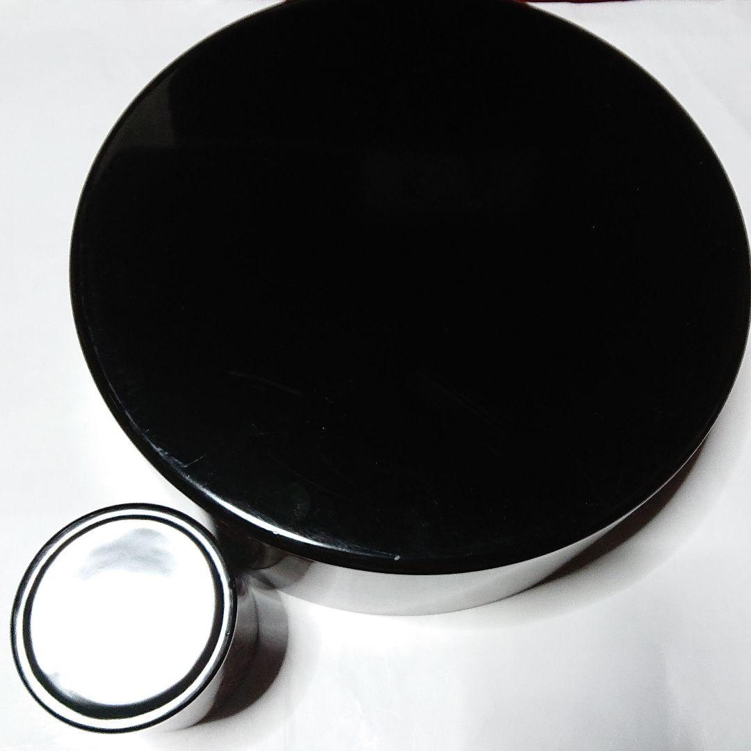 津軽塗唐塗茶櫃と茶筒未使用品