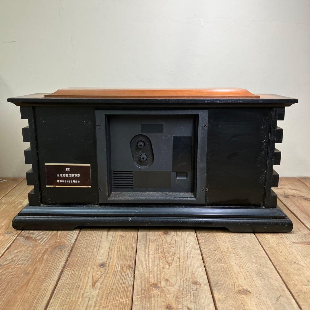 E-3 昭和レトロ シチズン 木枠 木製 置時計 目覚まし時計 置型 時計