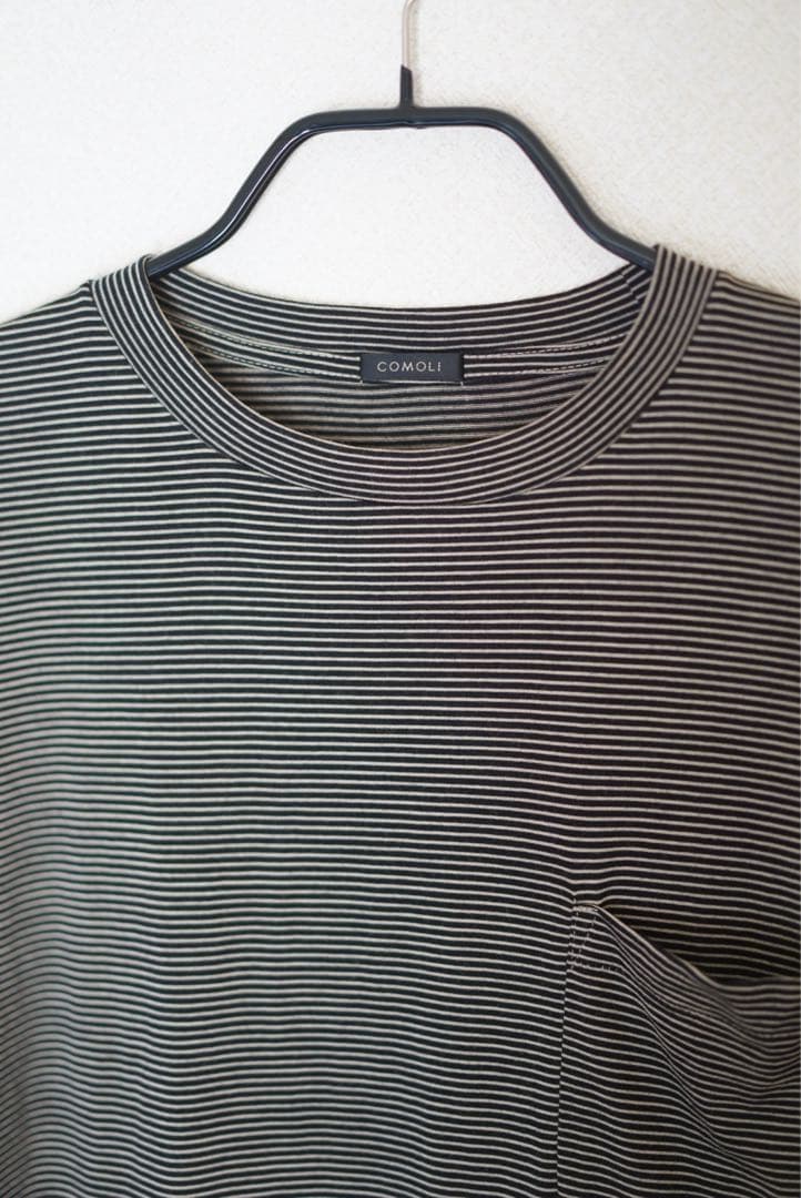 24SS COMOLI サマーウール 半袖Tシャツ size2