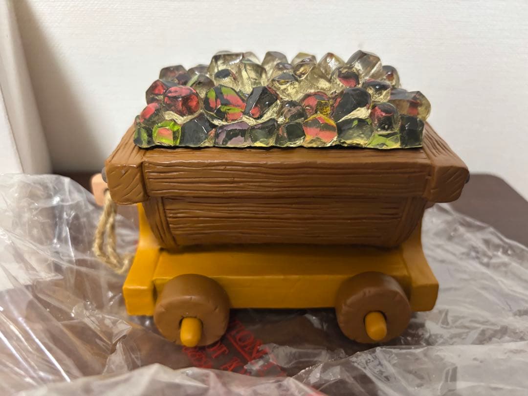 希少　ディズニー　7人の小人　腕時計　マイントレイン　トロッコ　メロディー　時計