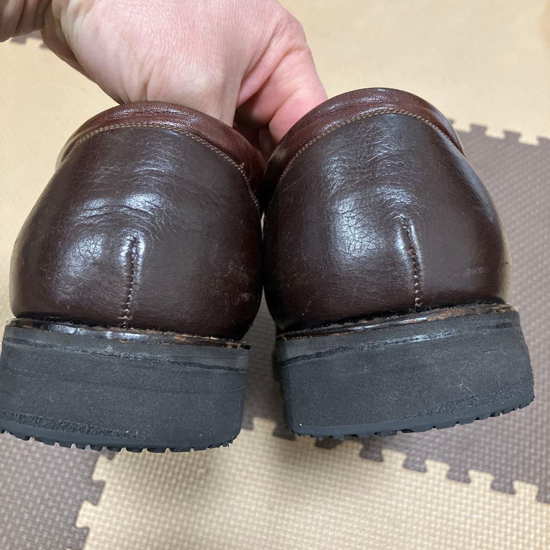 オールデン 旧ロゴ　ブラウン