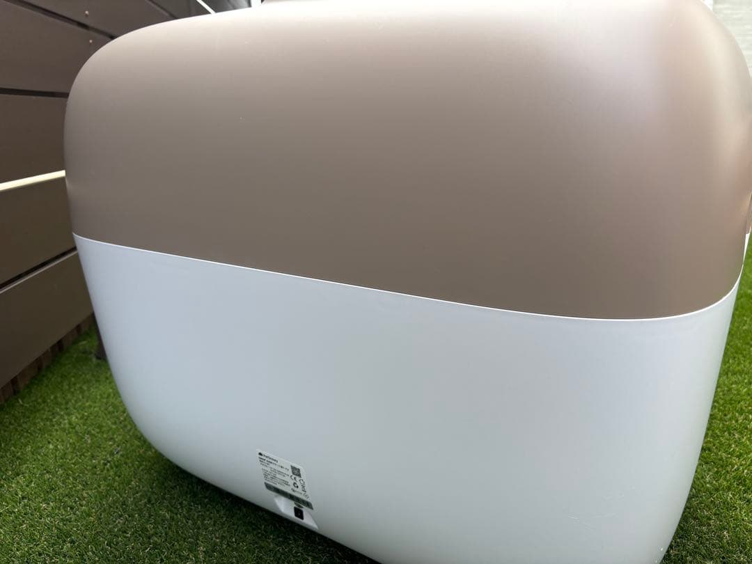 Pety 自動猫用トイレ ベージュ/ホワイト