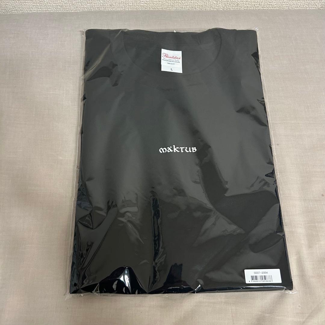【新品未開封】JJJ MAKTUB T-SHIRTS 黒 Lサイズ