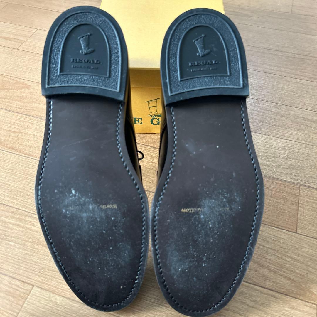 w*o様 極美品【REGAL リーガル】プレーントゥ 外羽根 26cmビジネスシ