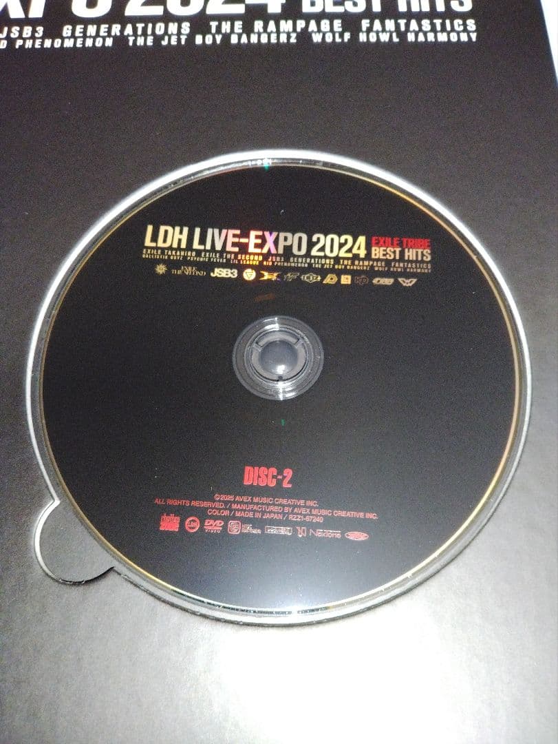 LDH　LIVE-EXPO 2024　EXILE TRIBE BEST HITS