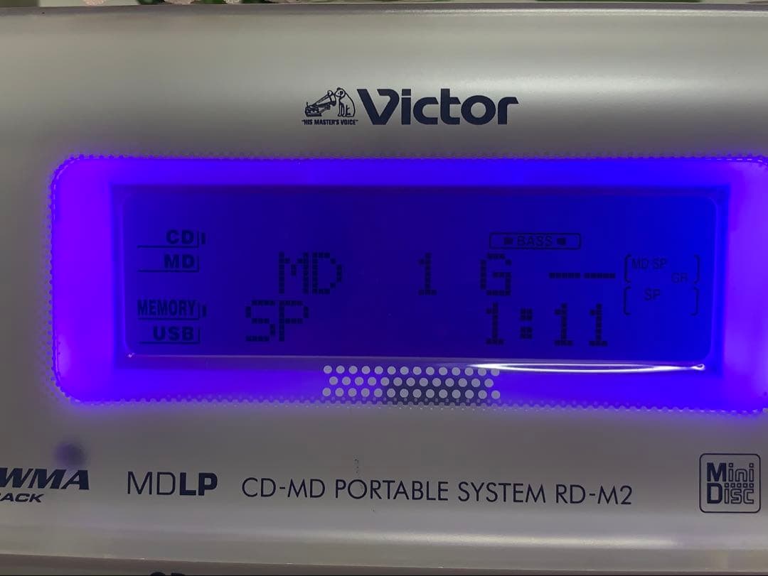 動作品！未使用近いVictor ビクター RD-M2 Clavia CD-MD