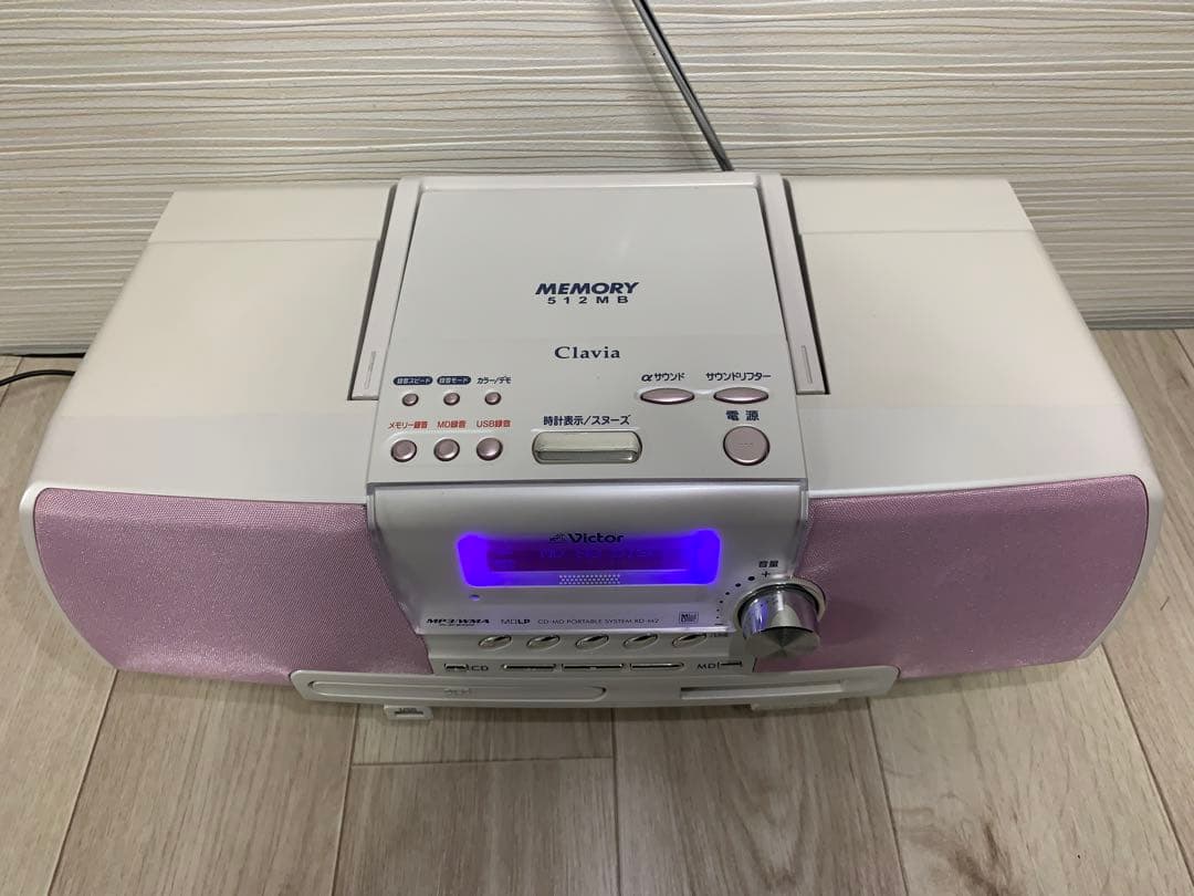動作品！未使用近いVictor ビクター RD-M2 Clavia CD-MD
