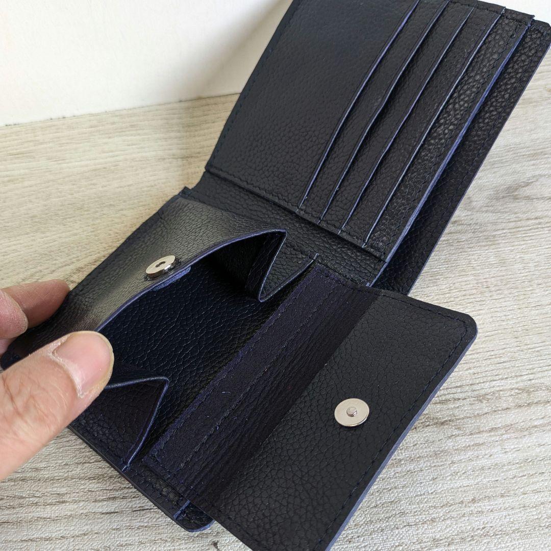 orika スクエアバック　折りお財布　革