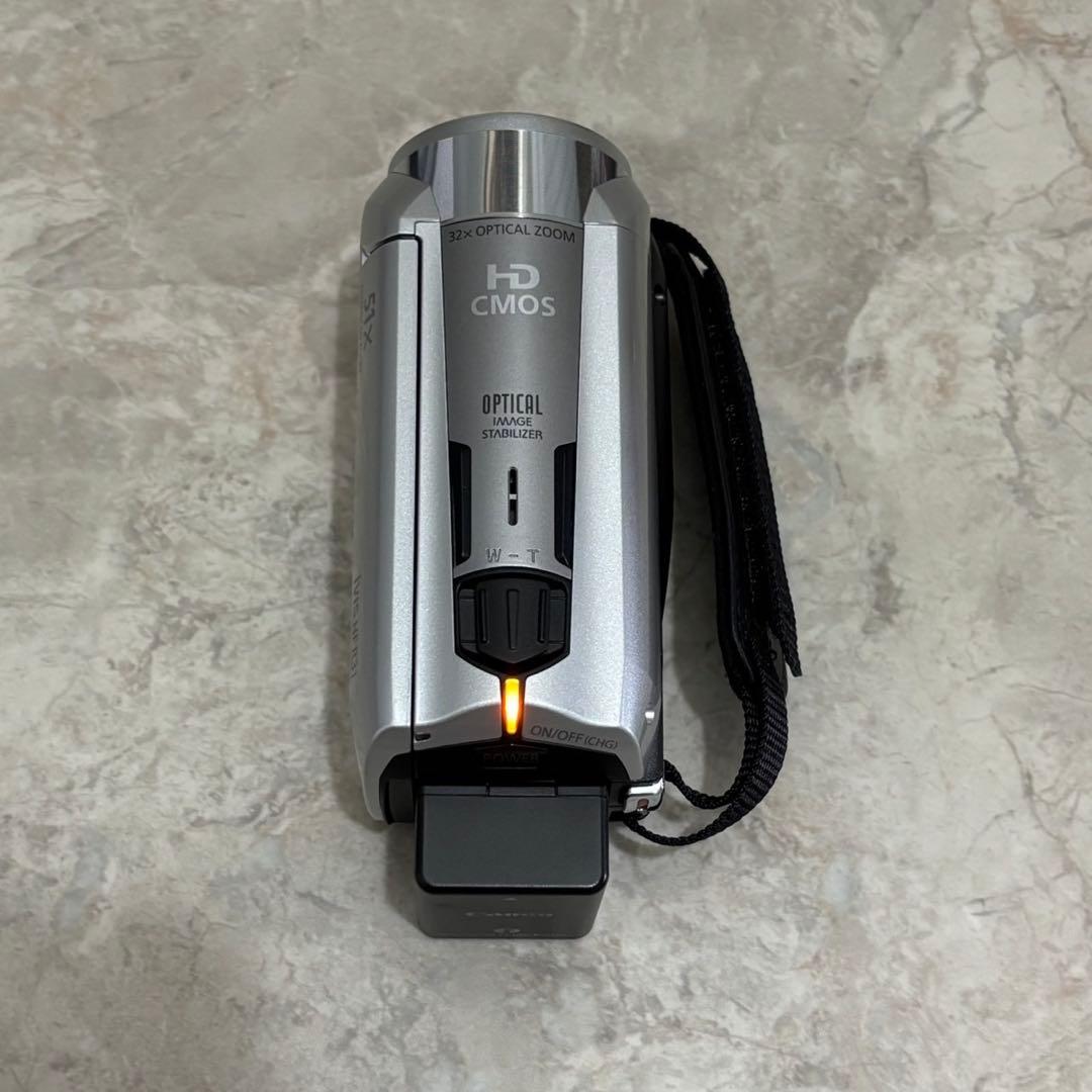 Canon HF R31ビデオカメラ バッテリー付き シルバー キャノン