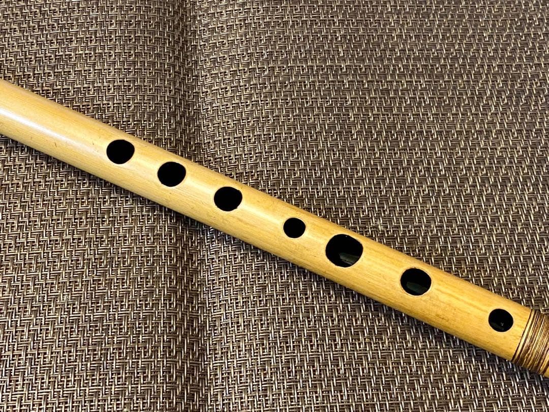 篠笛　立平管　ドレミ調八本調子　七穴
