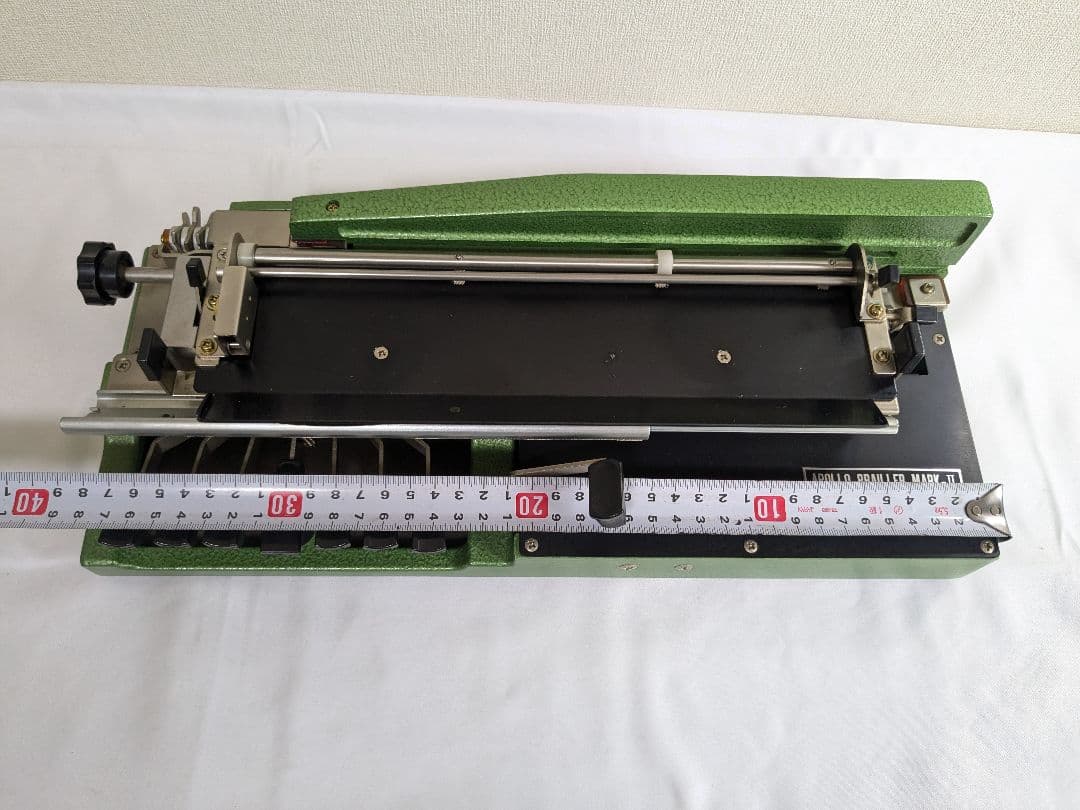 【ジャンク品】 点字タイプライラー APOLLO BRAILLER MARK-Ⅱ