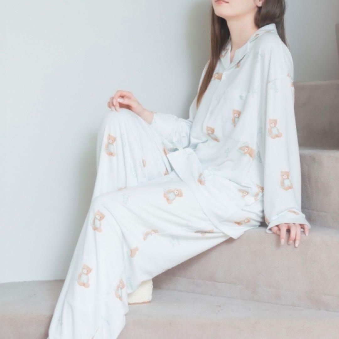 gelato pique JIN BEAR パジャマ セット ミント BTS