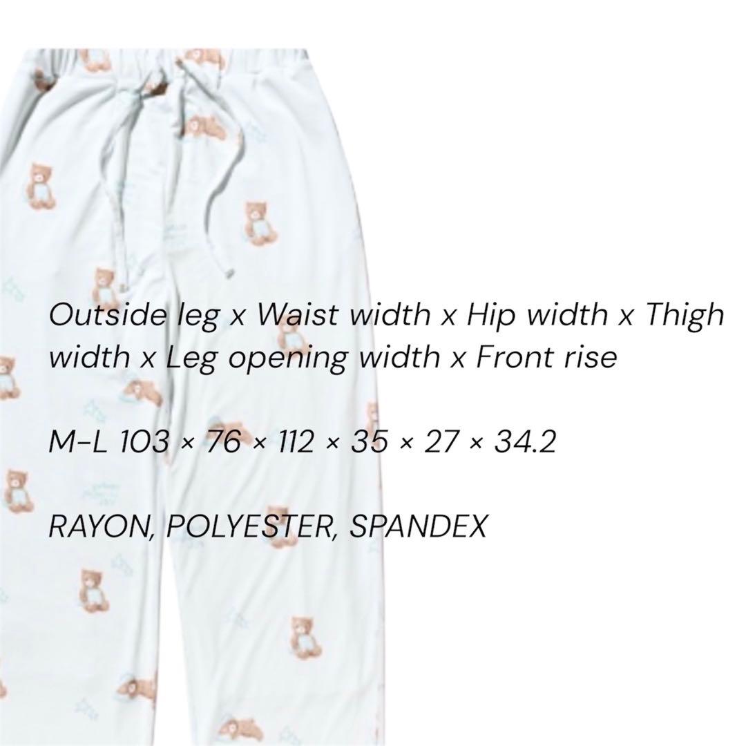 gelato pique JIN BEAR パジャマ セット ミント BTS